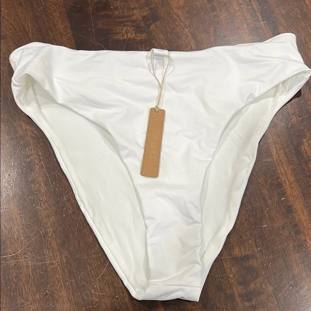 SKIMS SIGNATURE SWIM MID COVERAGE BOTTOM